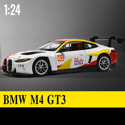 Aston Martin Valkyrie 1:23 Alloy Sports Car Model Diecast Metal Super Racing Vehicle Car Model Sound and Light Toy Gift
