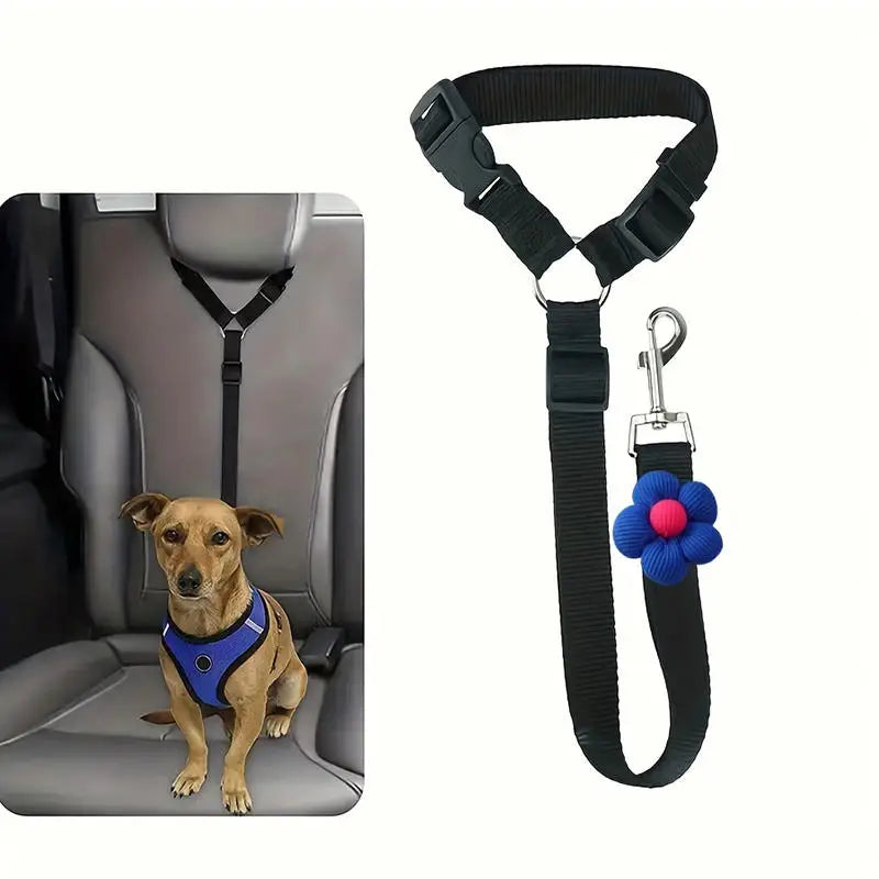 Dog Seat Belt for Vehicle Secure, Pet Car Tether Safety Leash for Dogs In Vehicles, Dog Seatbelt Tether,  Christmas Gift