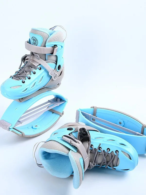 Jumping Shoes Bounce Shoes for Adults Kids Boys Girls Kangaroo Shoes Fitness Sports Rebound Jump Boots Wholesale