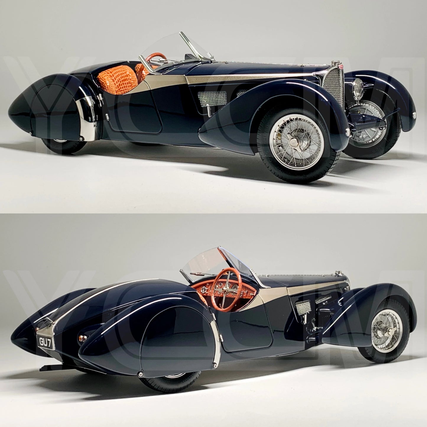 CMC 1:18 57SC 1938 Convertible Simulation Limited Edition All Open Alloy Metal Static Car Model Toy Gift