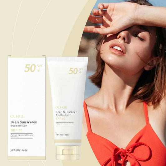 SPF 50+ Mild Moisturizing Sunscreen Soothe Cool Sunblock UVA/UVB Brighten Anti Oxidate Sun Prevent Sunburn Moisturize Sunscreen