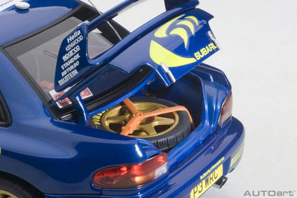AUTOART Die-cast car model 1/18 Subaru Impreza WRC Rally of Monte Carlo  Static display car models