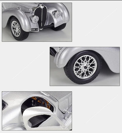 Bburago 1:24 Bugatti Atlantic 1936 Alloy Car Diecasts & Toy Vehicles Car Model Miniature Scale Model Car For Children