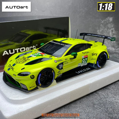 AUTOart 1/18 SCALE Aston Martin Vantage GTE Le Mans Pro 2018 Car model Static collection Furniture for display