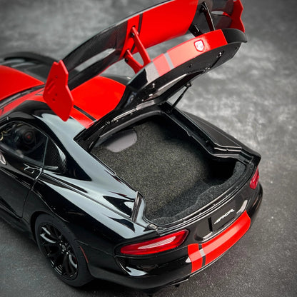 AUTOART New 1/18 scale DODGE VIPER ACR 2017 car model Static display Collection Holiday gift