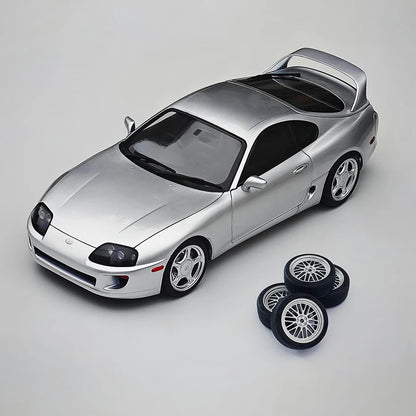 WHELART Diecast model 1/18  Ty SUPRA A80 Metal Car model Static display collection holiday gifts