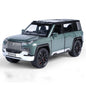 1/32 Alloy Model Cars BYD Look Up Off-road Vehicles Diecasts Model Toy 6 Doors Can Be Opened with Light Sound SUV for Gifts