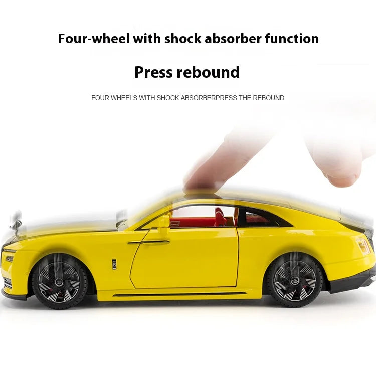 Rolls-Royce Shining 1:24 Alloy Model Toy Vehicle, Best Collection for Vehicle Enthusiasts, Gifts