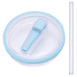 40Oz Tumbler Flip Straw Lid Replacement Spill Proof Resistant Tumbler Lid Reusable Spray Proof Tumbler Cover for stanley Cug