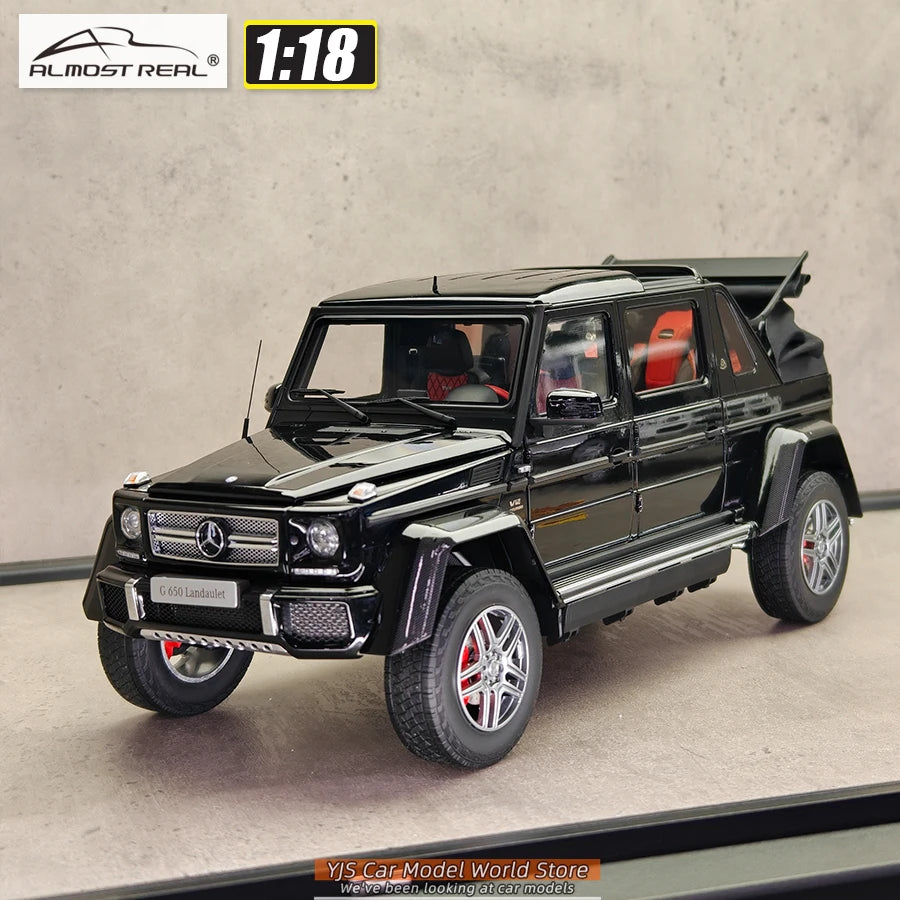 Almost Real diecast model 1:18 G 650 Landaulet G650 SUV car model alloy collection gift to friends and family