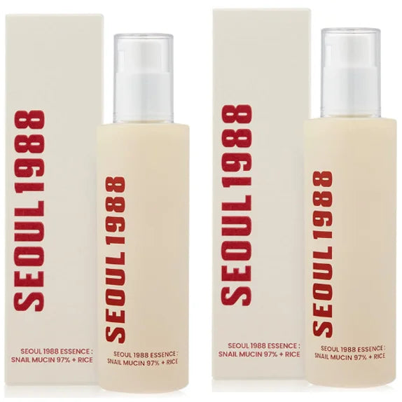 Seoul 1988 Retinal Liposome Face Cream,Snail Mucin Essence Rice Moisturizing Soothing Toner,Retinol Eye Serum,Korean Skincare