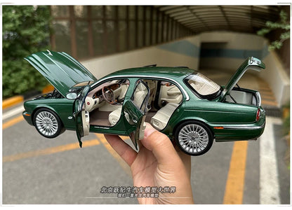 Almost Real AR 1/18 Jaguar XJ6 X350 Car models give gifts to friends Adult toys Birthday gifts to friends Company show metal