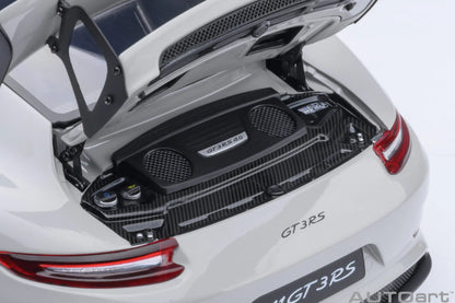 AUTOART 1/18 Scale New Porsche 911 (991.2) GT3 RS Weissach Package Car model Sports car Static collection