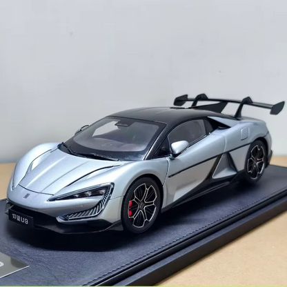 BYD YANGWANG U9 1:18 Official Alloy Car Model High-End Sport Coupe Collectible Vehicle Model For Enthusiasts