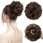 Synthetic Messy Hair Bun Extensions Big Curly Elastic Hair Scrunchies Hairpieces Chignon Donut Updo Hair Pieces for Women