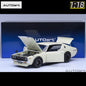 NISSAN SKYLINE 2000 GT-R (KPGC110) TUNED VERSION RS WATANABE WHEEL AUTOart 1/18 Static display model gift collection
