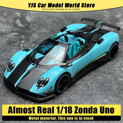 Almost Real AR diecast model 1/18 scale new  Zonda Uno  static ornament Holiday gift collection