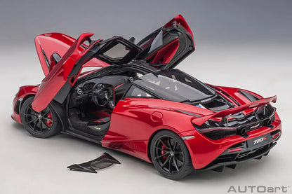 AUTOart 1:18 scale for McLaren 720S  Sports car model static display pieces holiday gift collection
