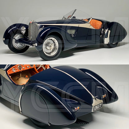 CMC 1:18 57SC 1938 Convertible Simulation Limited Edition All Open Alloy Metal Static Car Model Toy Gift
