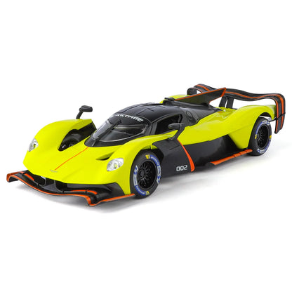 Aston Martin Valkyrie AMR PRO 1:24 Alloy Car Model Sound and Light Pull Back Toy Collectibles Gift