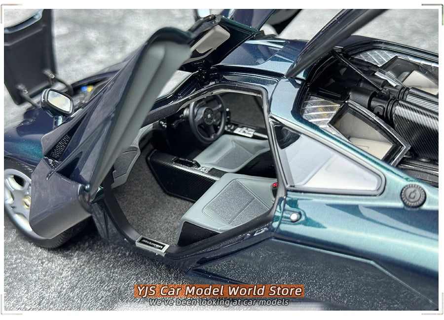 LCD model 1 New 1:18 FOR McLaren F1 XP5 alloy car model sports car static display gift collection for friends