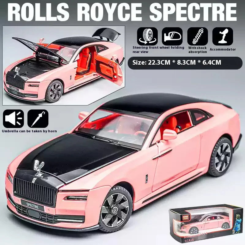 Rolls-Royce Shining 1:24 Alloy Model Toy Vehicle, Best Collection for Vehicle Enthusiasts, Gifts
