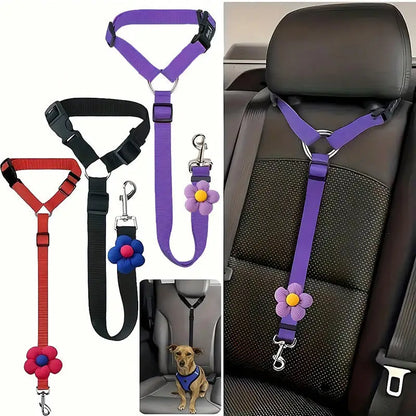 Dog Seat Belt for Vehicle Secure, Pet Car Tether Safety Leash for Dogs In Vehicles, Dog Seatbelt Tether,  Christmas Gift