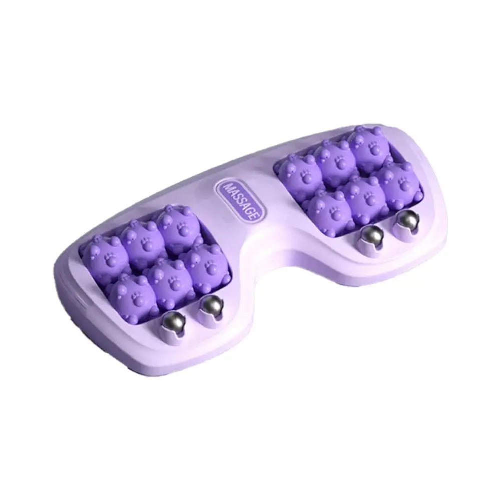 Foot Massager Roller Feet Acupressure Point Massage Plantar Fasciitis Pain Relief Relax Roller Trigger Point Reflexology Tool