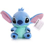 18cm Original Plush Stitch Baby Movie Cartoon Model Doll Children Action Figures Stuffed Toys Pendant Gifts