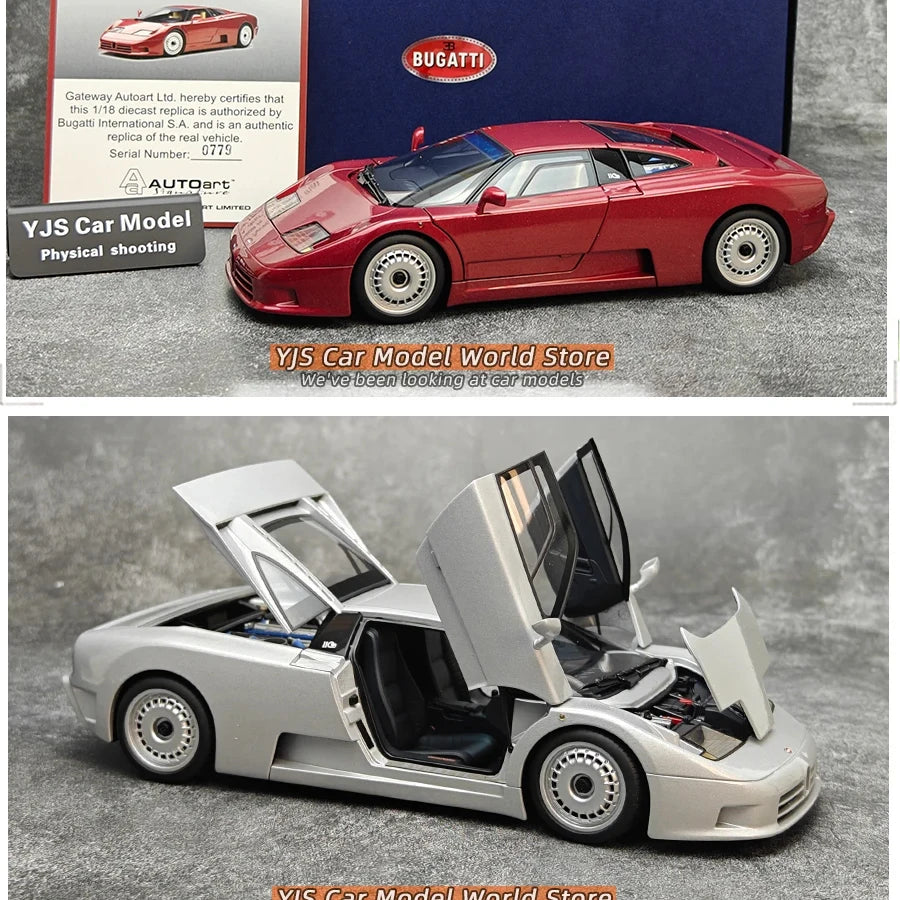 AUTOART Bugatti EB110 GT diecast model  1:18  Static Display Holiday Gift Collection Gift