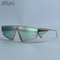 Y2K Punk Shield Irregular Sunglasses Women Luxury Brand Steampunk Cycling UV400 Goggle Eyewear Trendy WindProof Sun Glasses 2026