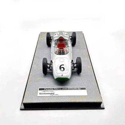 2 Color! 718 F2 1960 Solitude GP #6 1/18 Scale Resin Model Car Birthday Collection Gift Toy Scene Matching New in Box