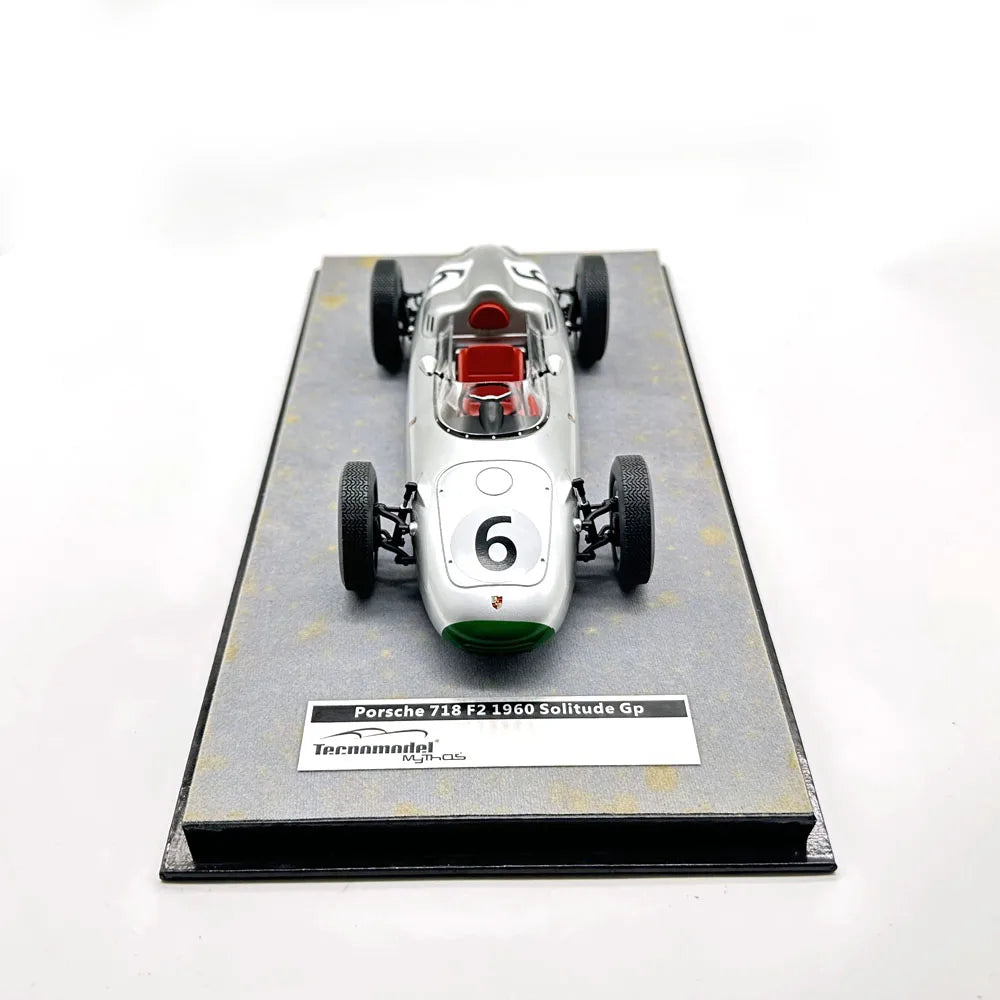 2 Color! 718 F2 1960 Solitude GP #6 1/18 Scale Resin Model Car Birthday Collection Gift Toy Scene Matching New in Box