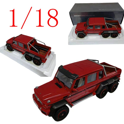 AUTOart Diecast 1/18 Scale Mercedes-Benz Plastic Model Car Mercedes-Benz G63 AMG Play Vehicles Toys for Boys Gift Original Box