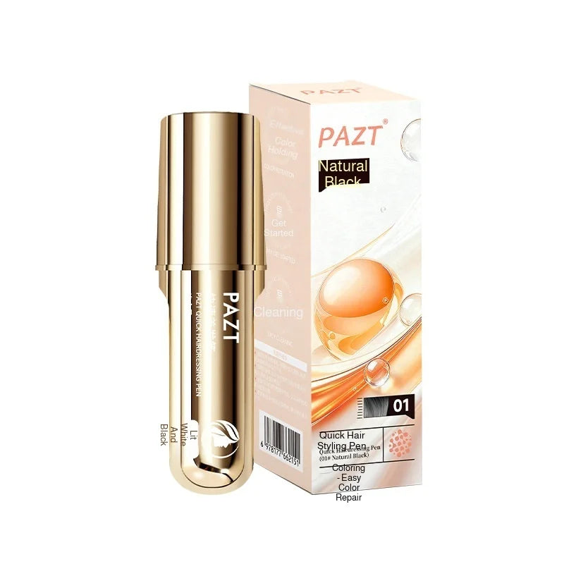 Disposable Hairdressing Pen Quick Hair Styling Hair Dye Comb Instant Gray Coverage Hair Color No Scalp Damage Hair Dye Stick
