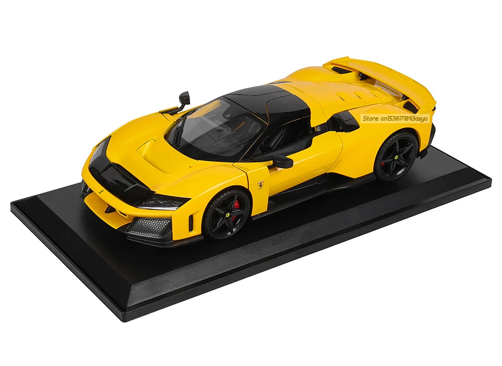 Bburago 1:18 2004 Ferrari F80 Alloy Car Model Vehicle Toy Collection Gift Multiple Exquisite interior die-casting toys