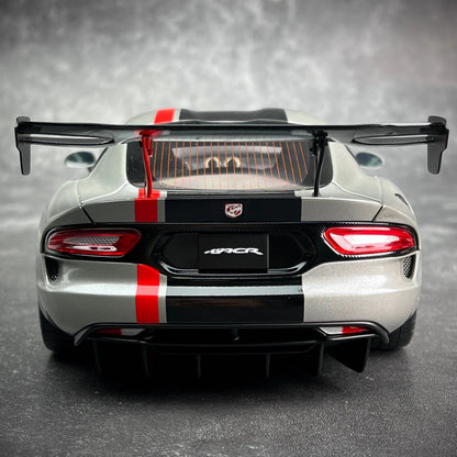 AUTOART New 1/18 scale DODGE VIPER ACR 2017 car model Static display Collection Holiday gift