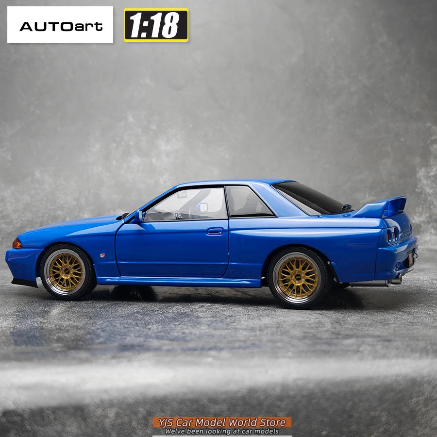 AUTOART 1/18 Nissan R32 V-SPEC II TUNED VERSION  Car model  Send to a friend  Personal collection Static ornamen