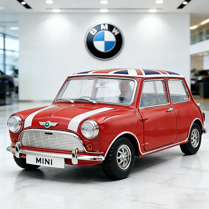 BMW MINI COOPER 1:18 Alloy Car Diecasts Vehicles Car Model Miniature Scale Model Car Decoration Gift
