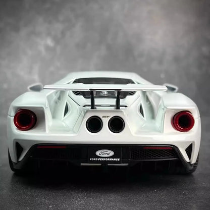 AUTOART 1:18 scale Ford GT ABS material Full Open car model Static Display Holiday gift collection Sports car model