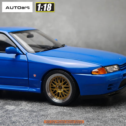 AUTOART 1/18 Nissan R32 V-SPEC II TUNED VERSION  Car model  Send to a friend  Personal collection Static ornamen