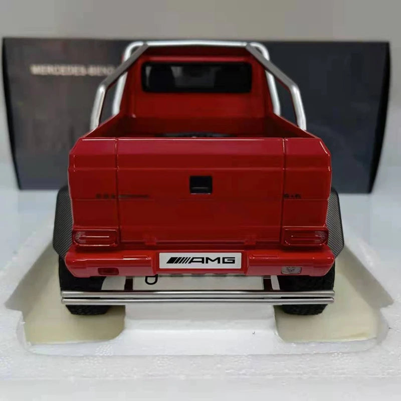 AUTOart Diecast 1/18 Scale Mercedes-Benz Plastic Model Car Mercedes-Benz G63 AMG Play Vehicles Toys for Boys Gift Original Box