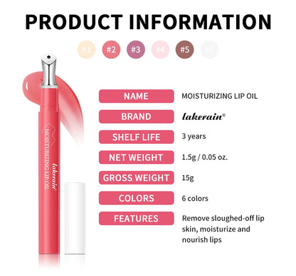 Lip Brightening Serum Moisturizing Lip Oil Reduce Lip Wrinkles Remove Sloughed-off Lip Skin Lips Plumper Lips Care Serum Primer