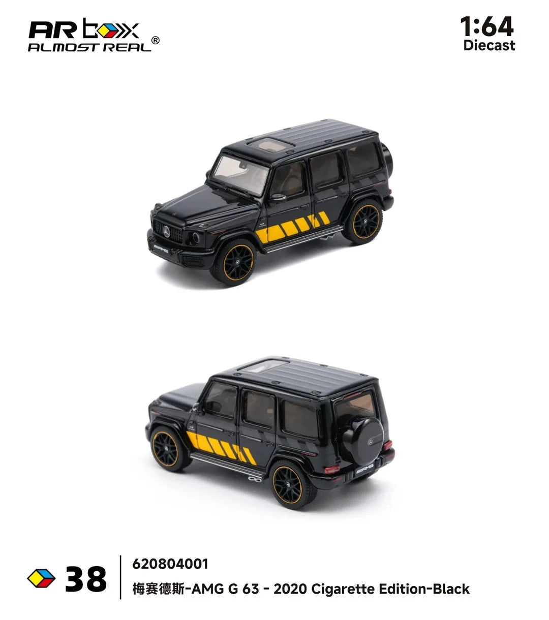New Almost Real AR Box 1:64 Scale Pagani Zonda R Matte Carbon Fiber White HEC Alloy Car Collection Diecast Model Toys Gift