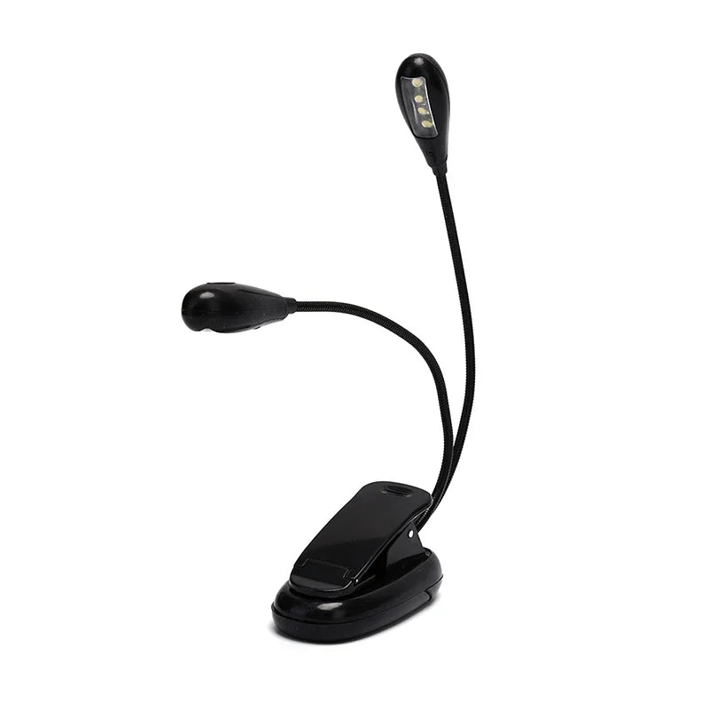Mini led Book Night Light table lamp eye protection adjustable clip-on desk lamp battery powered flexible study bedroom reading