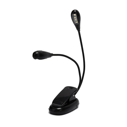 Mini led Book Night Light table lamp eye protection adjustable clip-on desk lamp battery powered flexible study bedroom reading