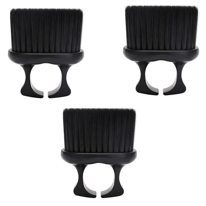 Hairdresser Finger Brush Barber Cutting Clean Hairbrush Neck Duster Brushes Professional Barbershop Styling Tools ﻿