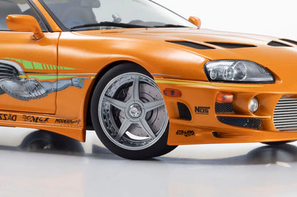 KYOSHO  1/18 Scale Diecast Collection  Dodge Charger R/T 1970 Toyota Supra Turbo - Static car model - Collection - Display piece