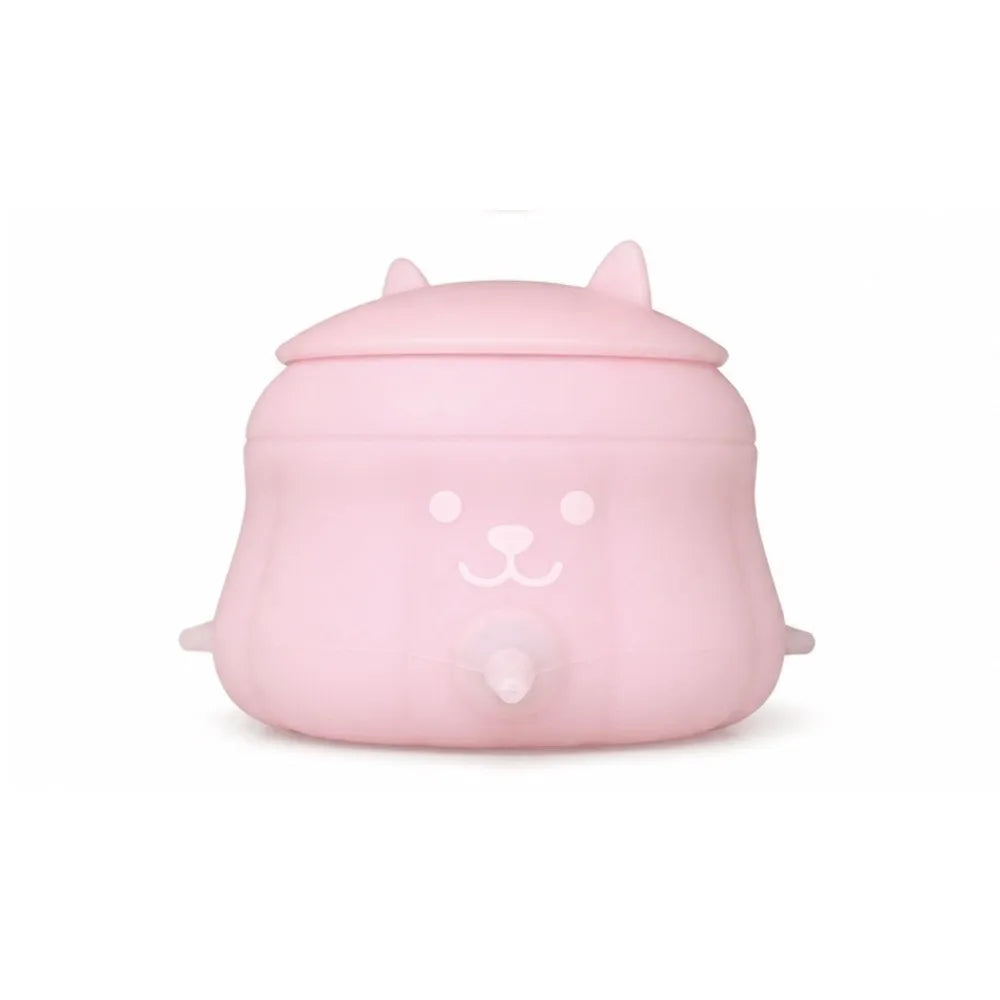 Silicone Pet Nursing Bottle Anti-Slip Bionic Nipple Pet Milk Feeder Multi-Nozzle Bite Resistant Dog Drinking Bottle