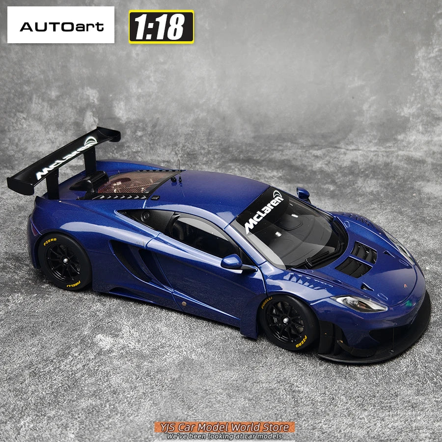 AUTOART Diecast car model 1/18McLaren MP4-12C Static display car models  Collect festival gifts